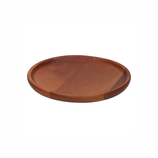 Assiette, bois d'acacia, Ø 15 x 1,5 cm