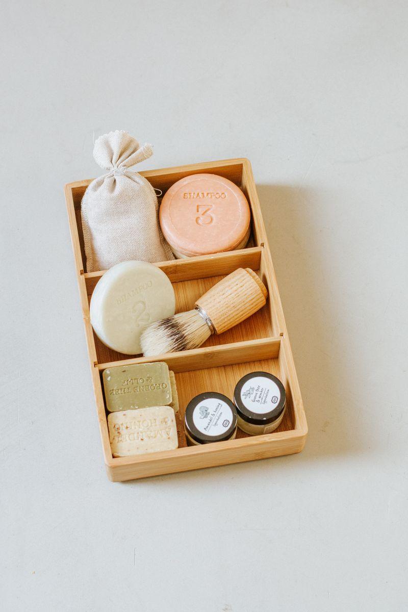 Aufbewahrungsbox Bambus, Nr. 1