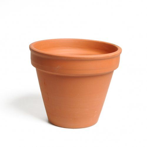Bloempot, roodsteen, Ø 11 cm