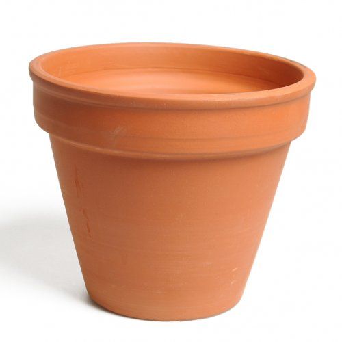 Bloempot, roodsteen, Ø 19 cm