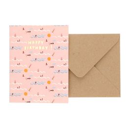 Carte D Anniversaire Enveloppe Natation Emballages Cadeau Cartes Chez Dille Kamille Carte D Anniversaire Enveloppe Natation Emballages Cadeau Cartes Chez Dille Kamille
