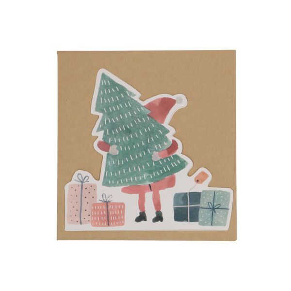 Carte De Noel Enveloppe Pere Noel Et Sapin Chez Dille Kamille Carte De Noel Enveloppe Pere Noel Et Sapin Chez Dille Kamille