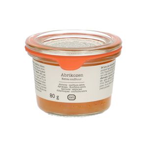 Confiture extra, abricots, 80 g