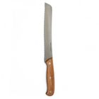 D&K couteau à pain, manche en bois de hêtre, 32 cm
