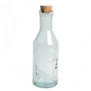 Fles, groen gerecycled glas, 1,2 liter 
