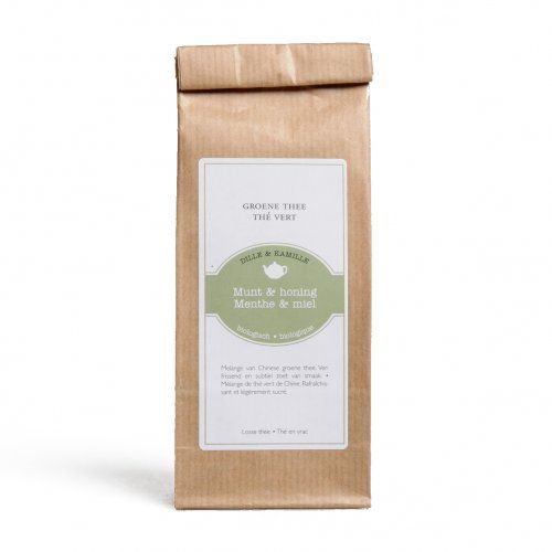 Groene thee, Munt & honing, biologisch 50 gram