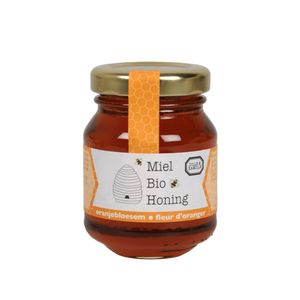 Honing, oranjebloesem, biologisch, 110 gram