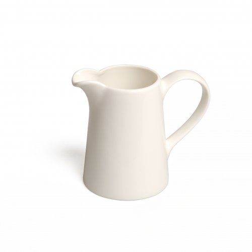 Kan, porselein, hoogte 13 cm