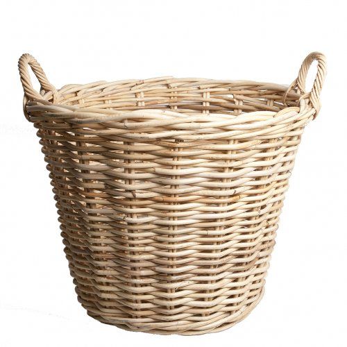 Mand, rotan, Ø 52 cm