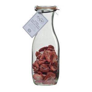 Mélange pour eau de table fruitée, fraise/hibiscus/rose
