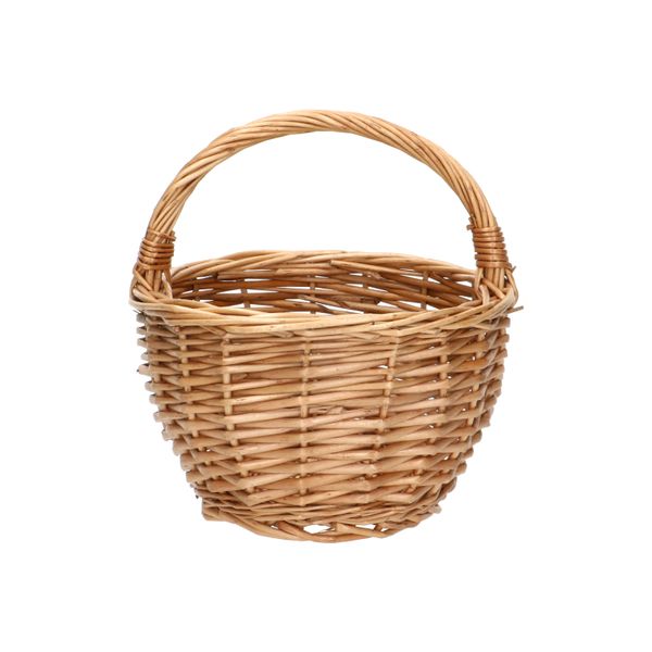 Panier avec anse, joncs de saule