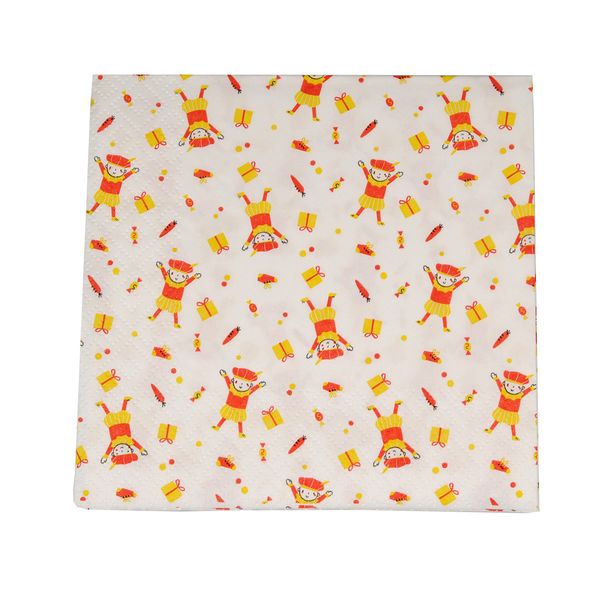 Servette serviette guardanapo papieren servetten vouwen pliage servet techniek vouw folding spiksplinternieuw modifier vectoriel Papieren servetten, piet rood