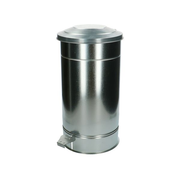 Pedaalemmer, zink, 25 l Pedaalemmer, zink, 25 l