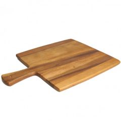 Planche à couper/fromage, bois d’acacia, 38,5 x 29,5 cm