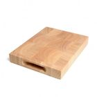 Snijplank, rubberhout, 16,5 x 21,5 cm