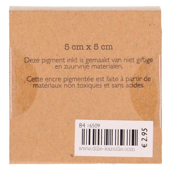 Stempelkussen, lichtgroen, 5 x 5 cm