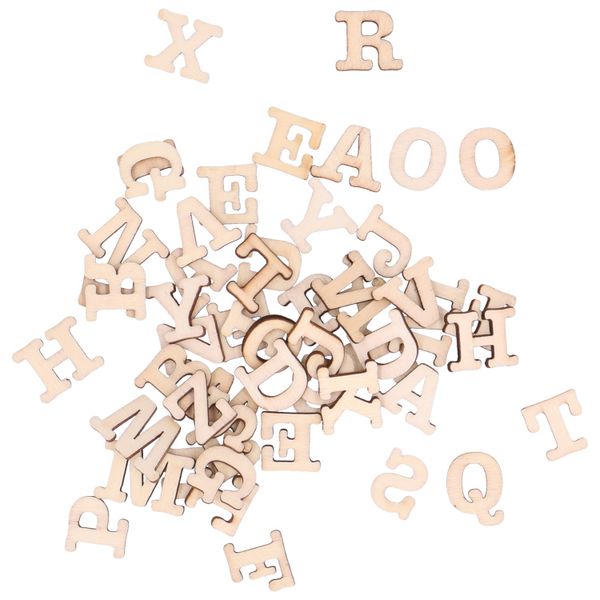 Tafelconfetti, hout, letters
