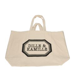 Tasche Dille & Kamille, Bio-Baumwolle, extragroß