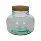 Vorratsglas mit Korken, recyceltes Glas, 2,5 l
