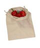 Sac fruits et légumes, coton bio, naturel 24 x 29 cm 
