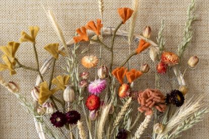 5 idées créatives à faire avec des fleurs séchées