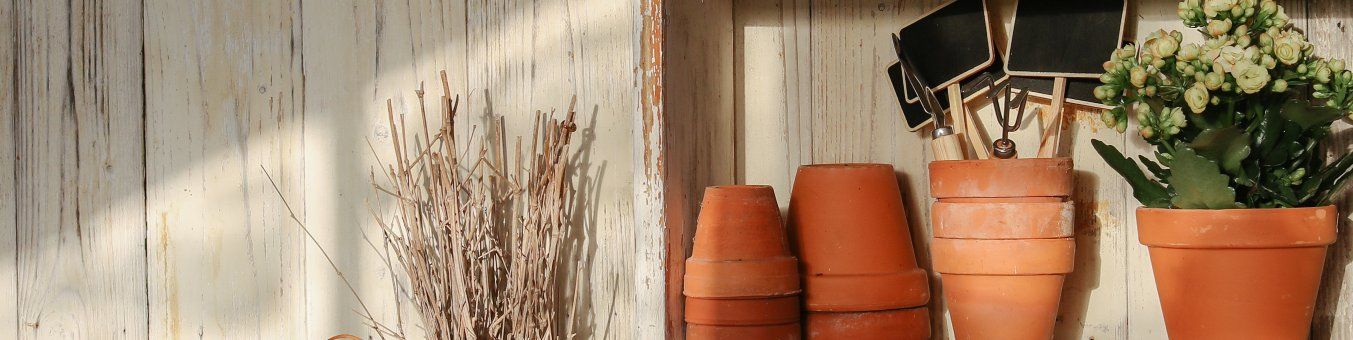 Flowerpots, terracotta | Dille & Kamille