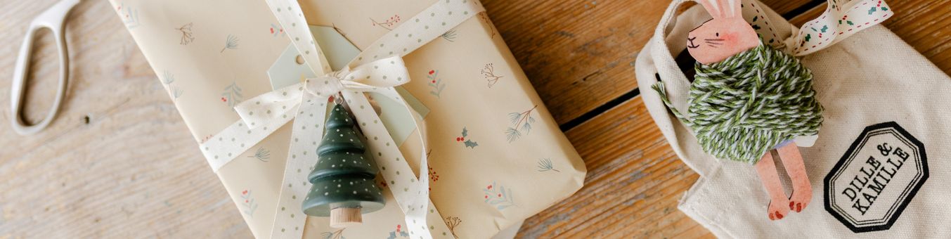 Kerst inpakpapier & cadeauversiering Kerst inpakpapier & cadeauversiering