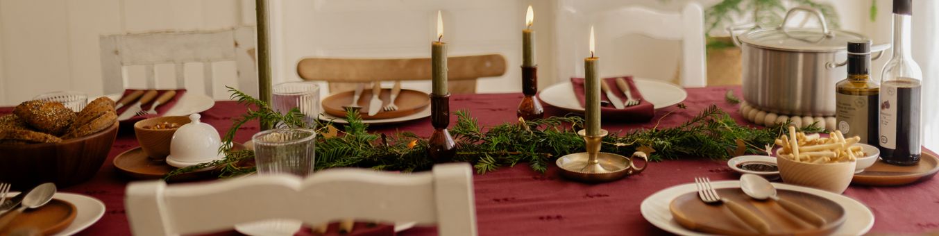Kerst tafelkleden en servetten Kerst tafelkleden en servetten - Dille & Kamille