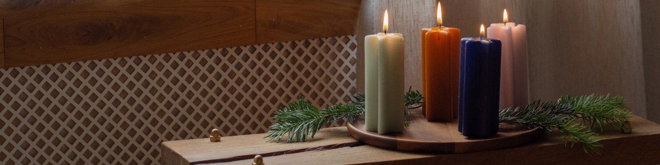 Christmas candles and candlesticks | Dille & Kamille