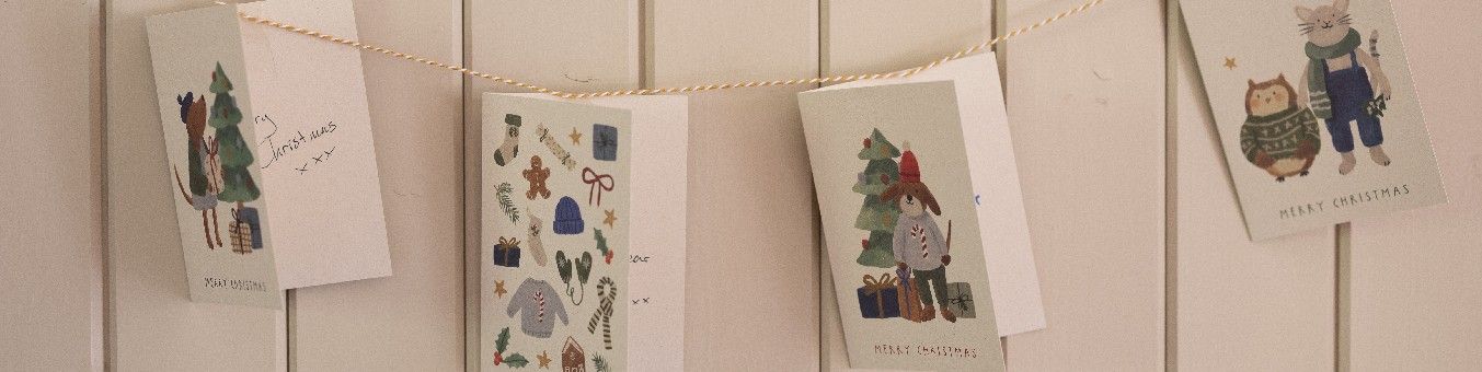Weihnachtskarten - Dille & Kamille