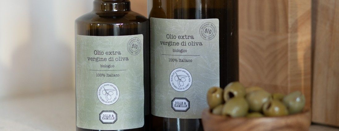 Olivenöl - Dille & Kamille
