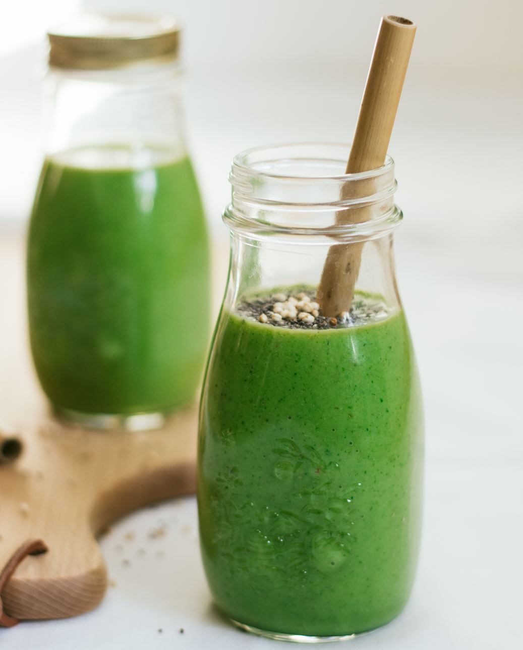 Groene ontbijtshake Groene ontbijtshake