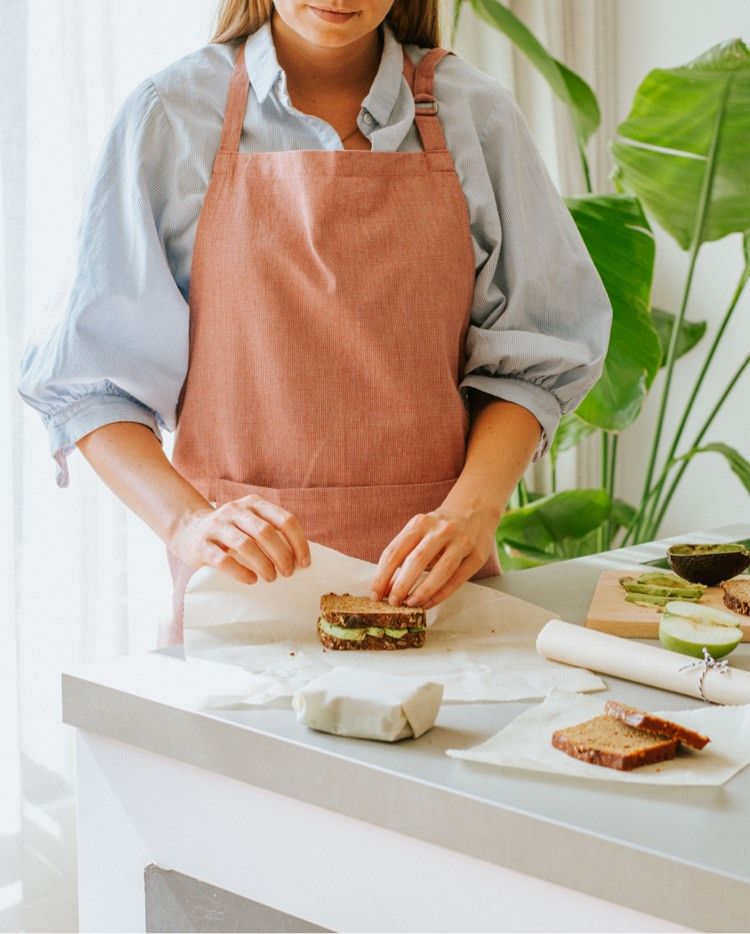 Bijenwasdoek om allerlei eten vers te houden