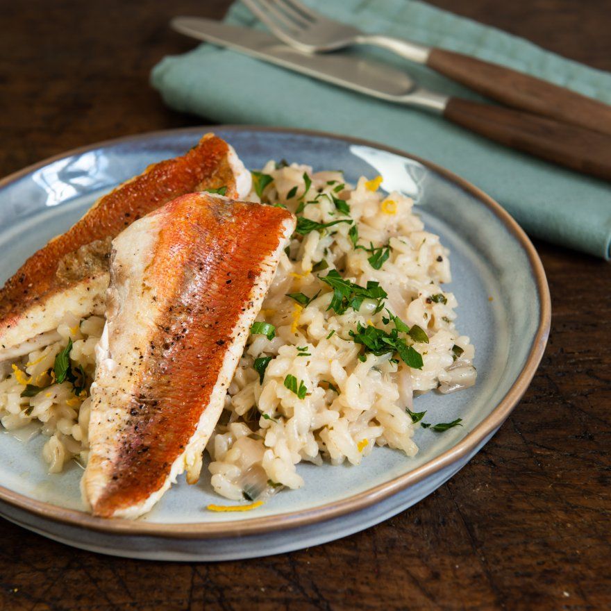 citroenrisotto met rode poon citroenrisotto met rode poon